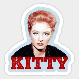 Kitty - Gunsmoke - Amanda Blake - Tv Western Sticker